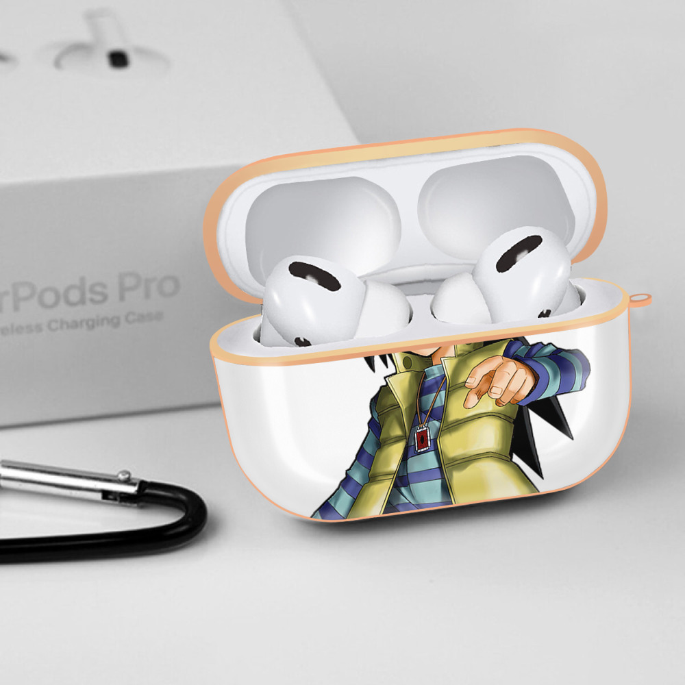 遊☆戯☆王 Yu-Gi-Oh! 【AirPods Pro用】ハードシェル保護ケース｜耐衝撃・防指紋・カラビナ付き商品仕様