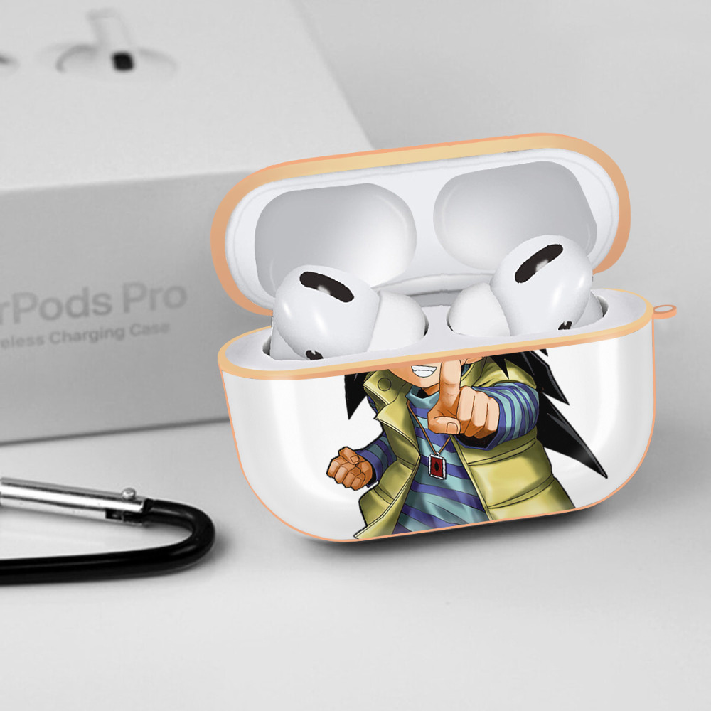 遊☆戯☆王 Yu-Gi-Oh! 【AirPods Pro用】ハードシェル保護ケース｜耐衝撃・防指紋・カラビナ付き商品仕様