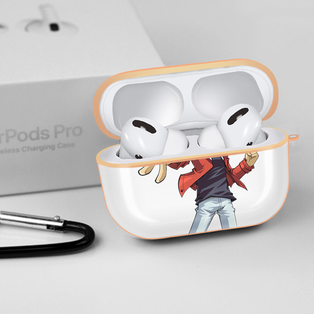 遊☆戯☆王 Yu-Gi-Oh! 【AirPods Pro用】ハードシェル保護ケース｜耐衝撃・防指紋・カラビナ付き商品仕様