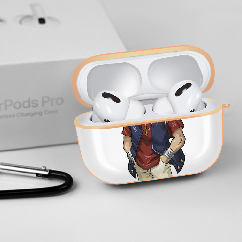 遊☆戯☆王 Yu-Gi-Oh! 【AirPods Pro用】ハードシェル保護ケース｜耐衝撃・防指紋・カラビナ付き商品仕様