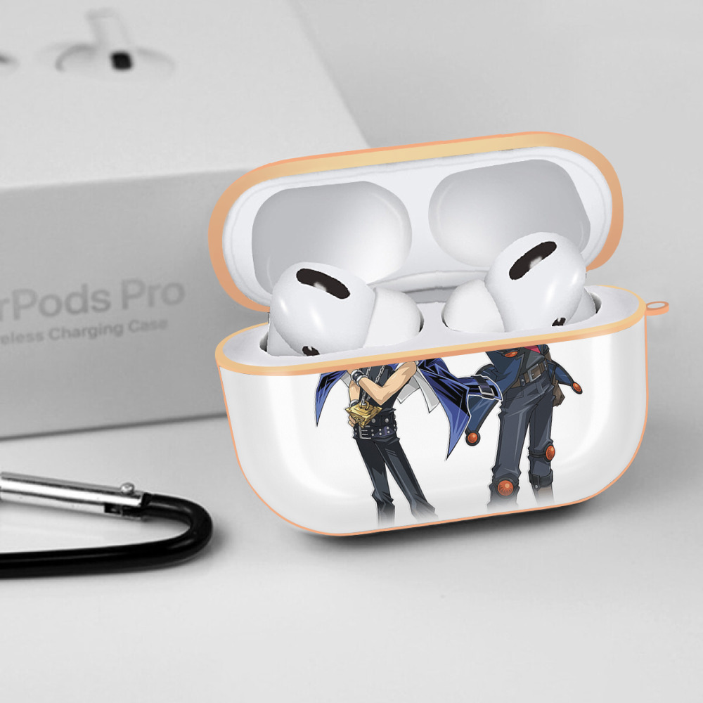 遊☆戯☆王 Yu-Gi-Oh! 【AirPods Pro用】ハードシェル保護ケース｜耐衝撃・防指紋・カラビナ付き商品仕様