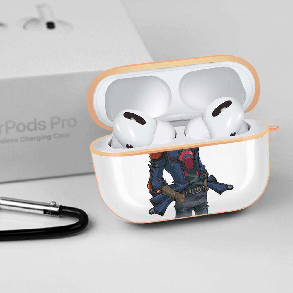 遊☆戯☆王 Yu-Gi-Oh! 【AirPods Pro用】ハードシェル保護ケース｜耐衝撃・防指紋・カラビナ付き商品仕様