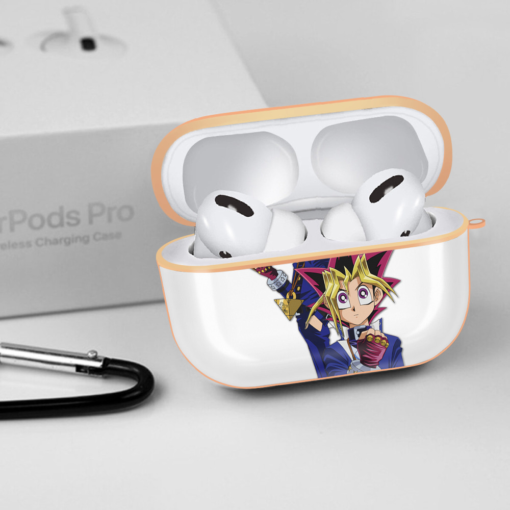 遊☆戯☆王 Yu-Gi-Oh! 【AirPods Pro用】ハードシェル保護ケース｜耐衝撃・防指紋・カラビナ付き商品仕様