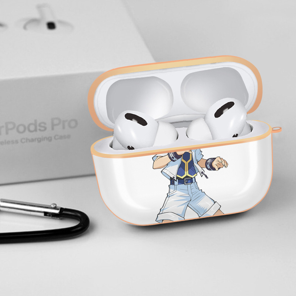 遊☆戯☆王 Yu-Gi-Oh! 【AirPods Pro用】ハードシェル保護ケース｜耐衝撃・防指紋・カラビナ付き商品仕様