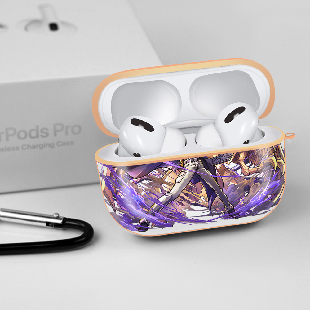 遊☆戯☆王 Yu-Gi-Oh! 【AirPods Pro用】ハードシェル保護ケース｜耐衝撃・防指紋・カラビナ付き商品仕様