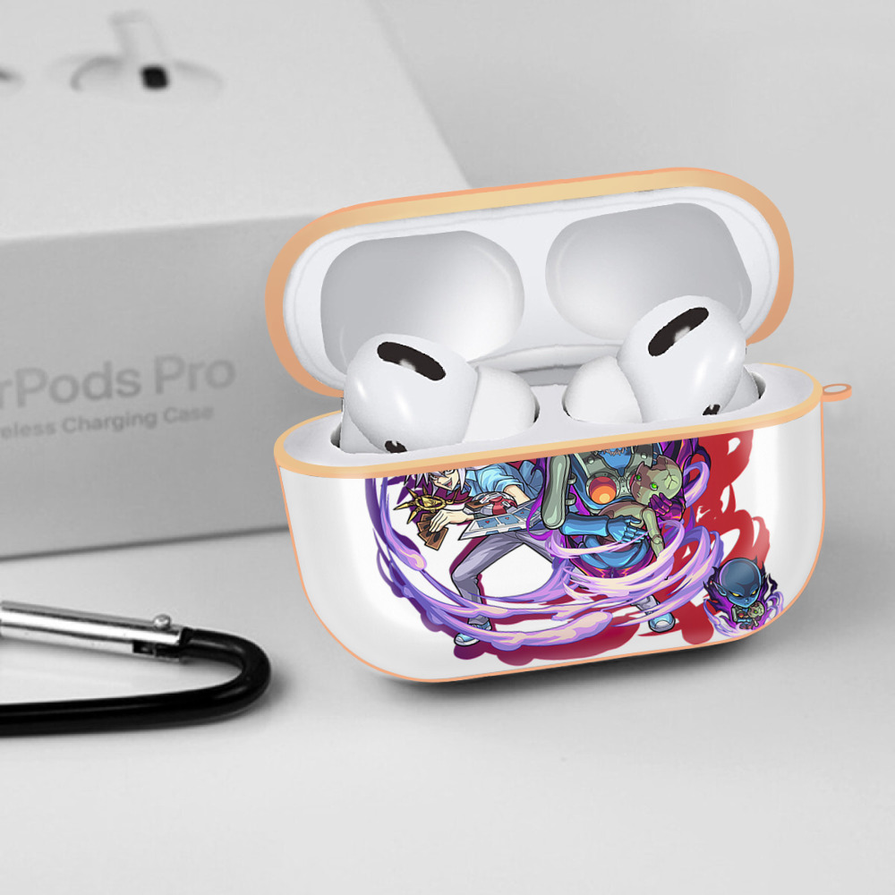 遊☆戯☆王 Yu-Gi-Oh! 【AirPods Pro用】ハードシェル保護ケース｜耐衝撃・防指紋・カラビナ付き商品仕様