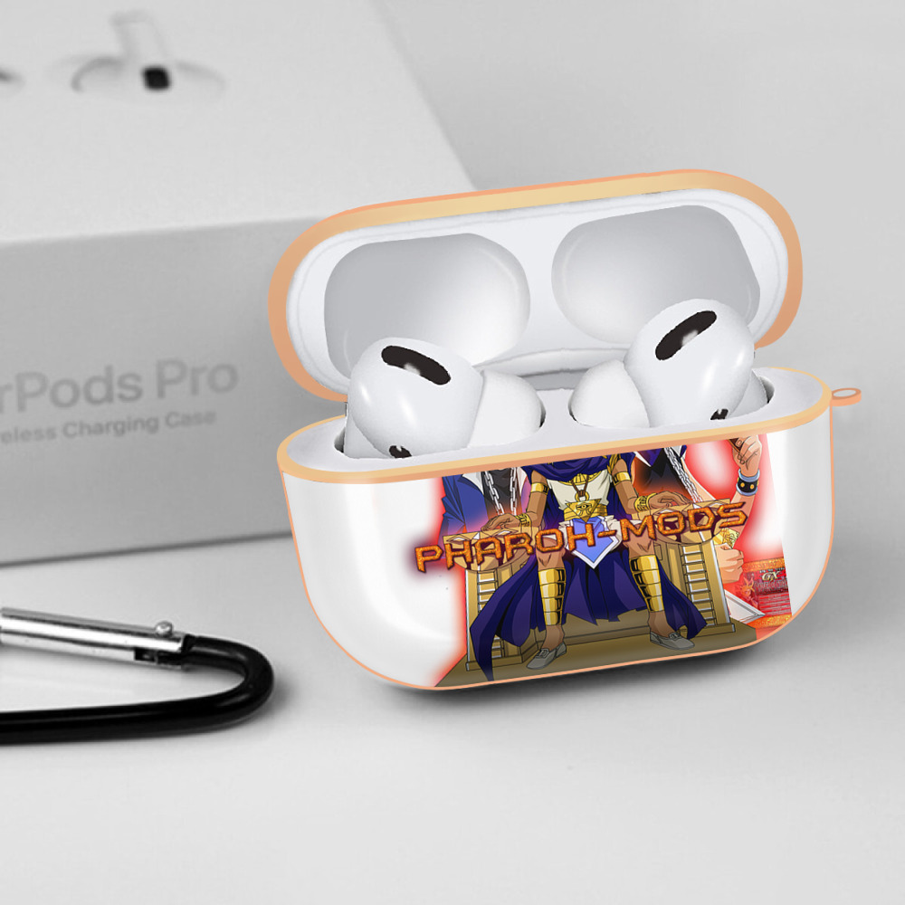 遊☆戯☆王 Yu-Gi-Oh! 【AirPods Pro用】ハードシェル保護ケース｜耐衝撃・防指紋・カラビナ付き商品仕様