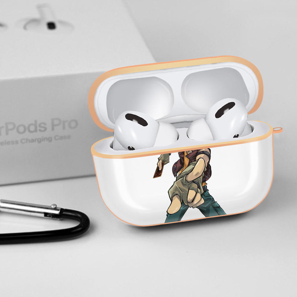 遊☆戯☆王 Yu-Gi-Oh! 【AirPods Pro用】ハードシェル保護ケース｜耐衝撃・防指紋・カラビナ付き商品仕様