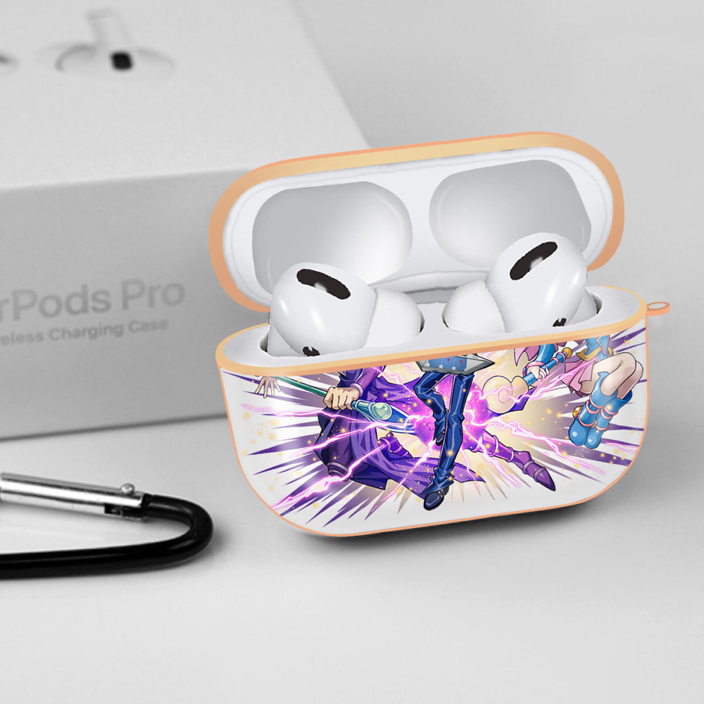 遊☆戯☆王 Yu-Gi-Oh! 【AirPods Pro用】ハードシェル保護ケース｜耐衝撃・防指紋・カラビナ付き商品仕様