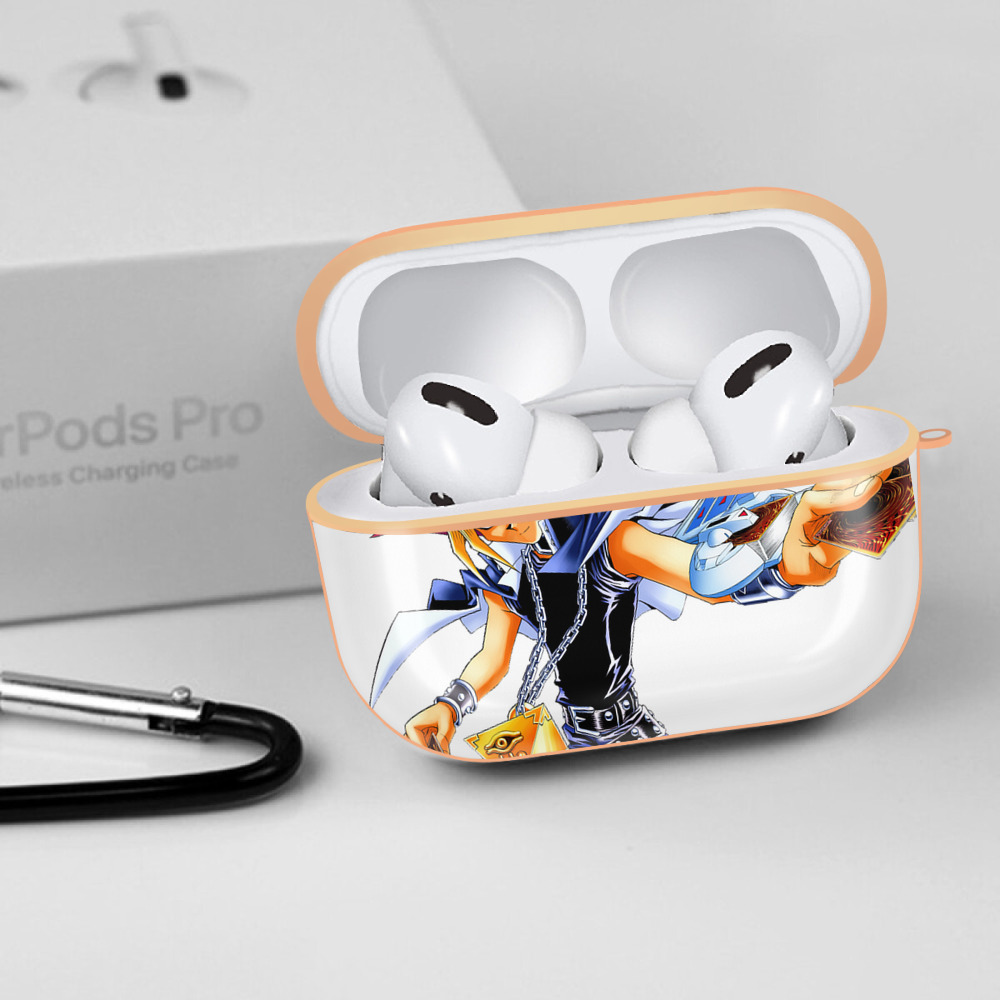 遊☆戯☆王 Yu-Gi-Oh! 【AirPods Pro用】ハードシェル保護ケース｜耐衝撃・防指紋・カラビナ付き商品仕様