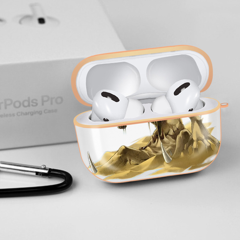 遊☆戯☆王 Yu-Gi-Oh! 【AirPods Pro用】ハードシェル保護ケース｜耐衝撃・防指紋・カラビナ付き商品仕様