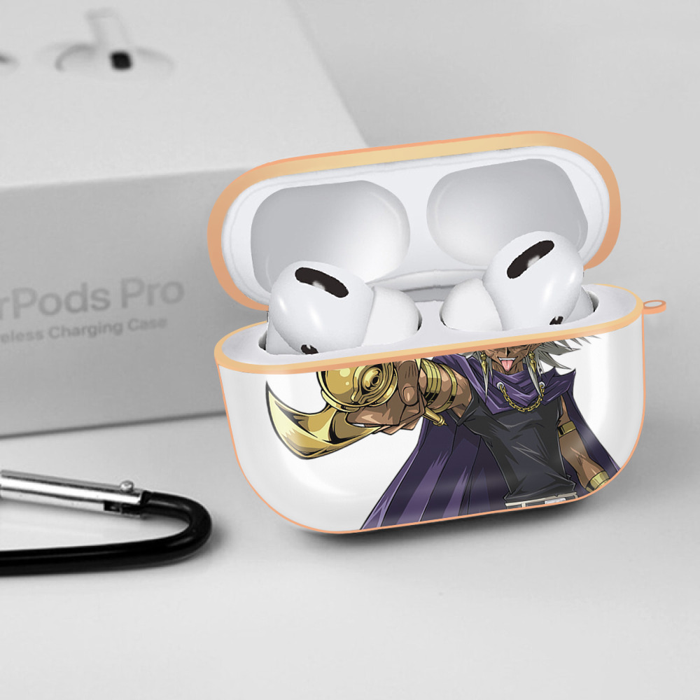 遊☆戯☆王 Yu-Gi-Oh! 【AirPods Pro用】ハードシェル保護ケース｜耐衝撃・防指紋・カラビナ付き商品仕様