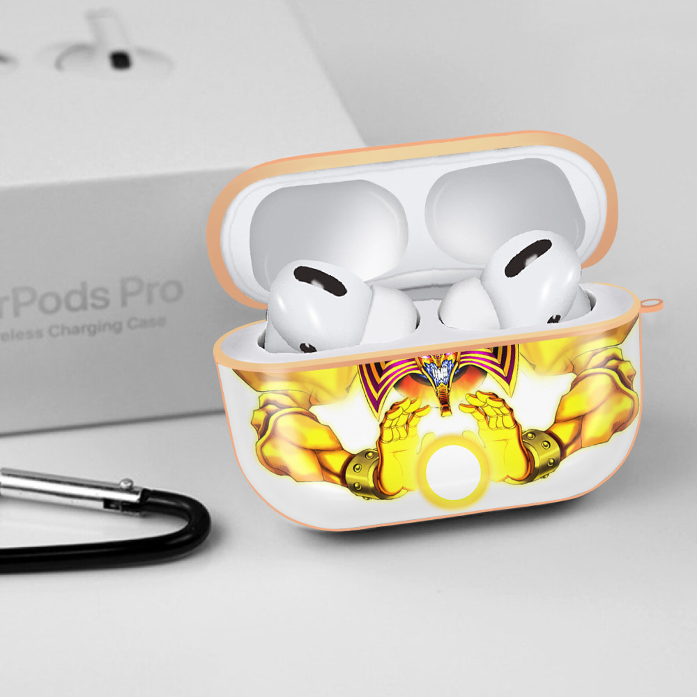 遊☆戯☆王 Yu-Gi-Oh! 【AirPods Pro用】ハードシェル保護ケース｜耐衝撃・防指紋・カラビナ付き商品仕様