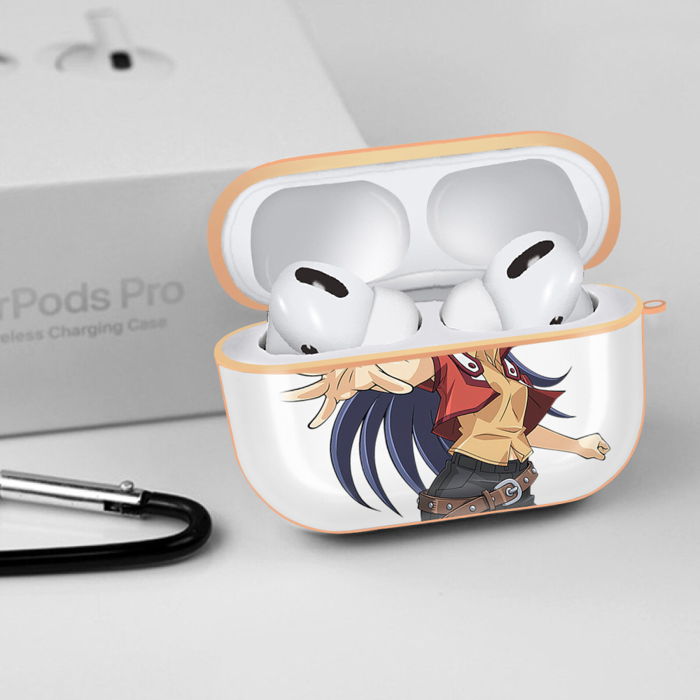 遊☆戯☆王 Yu-Gi-Oh! 【AirPods Pro用】ハードシェル保護ケース｜耐衝撃・防指紋・カラビナ付き商品仕様