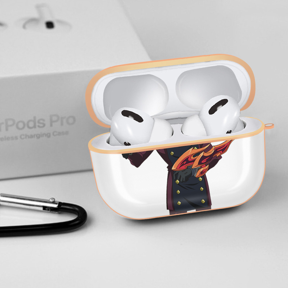 遊☆戯☆王 Yu-Gi-Oh! 【AirPods Pro用】ハードシェル保護ケース｜耐衝撃・防指紋・カラビナ付き商品仕様