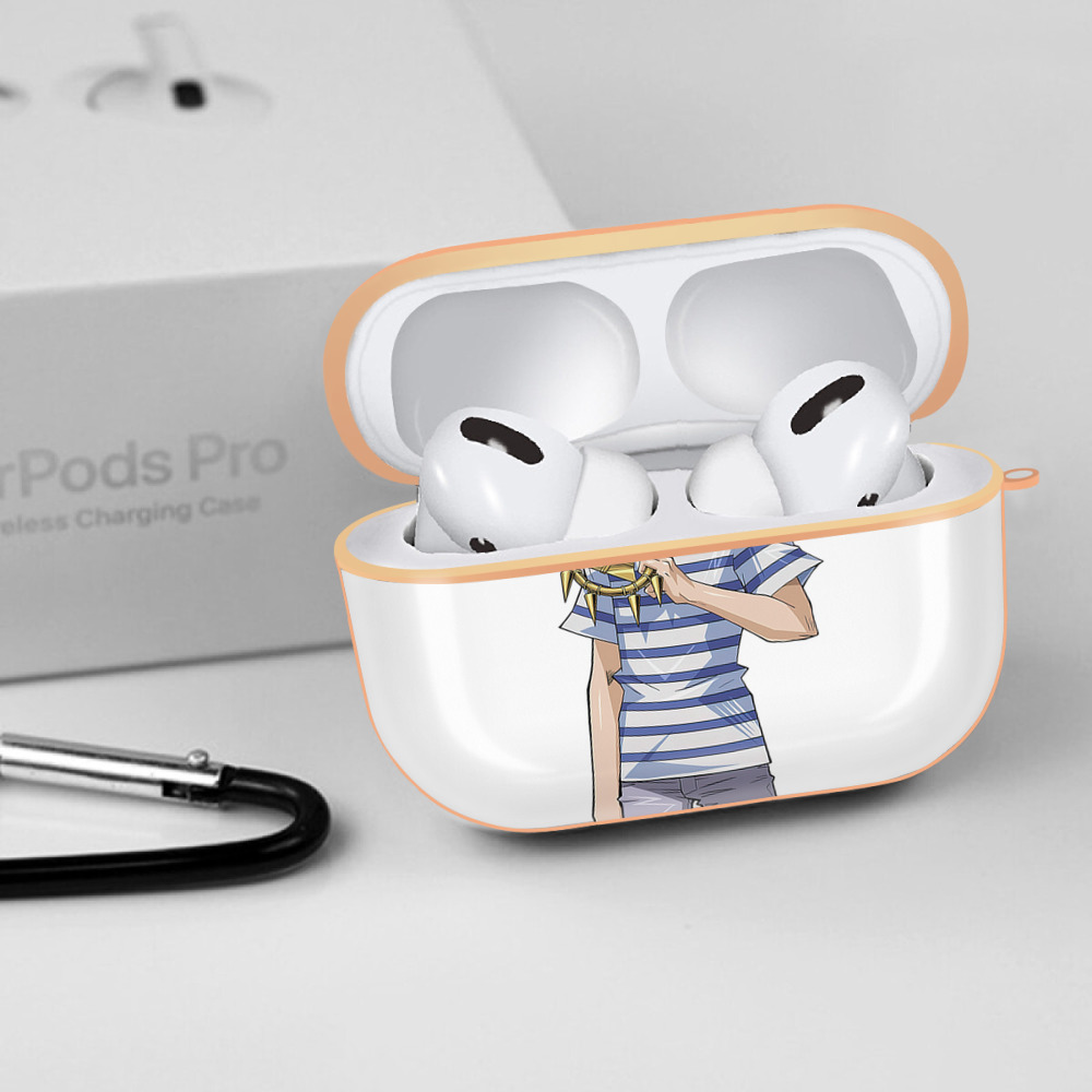 遊☆戯☆王 Yu-Gi-Oh! 【AirPods Pro用】ハードシェル保護ケース｜耐衝撃・防指紋・カラビナ付き商品仕様
