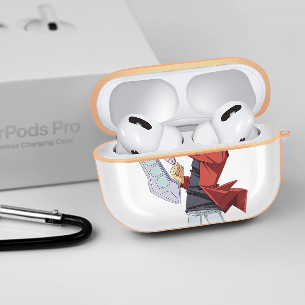 遊☆戯☆王 Yu-Gi-Oh! 【AirPods Pro用】ハードシェル保護ケース｜耐衝撃・防指紋・カラビナ付き商品仕様