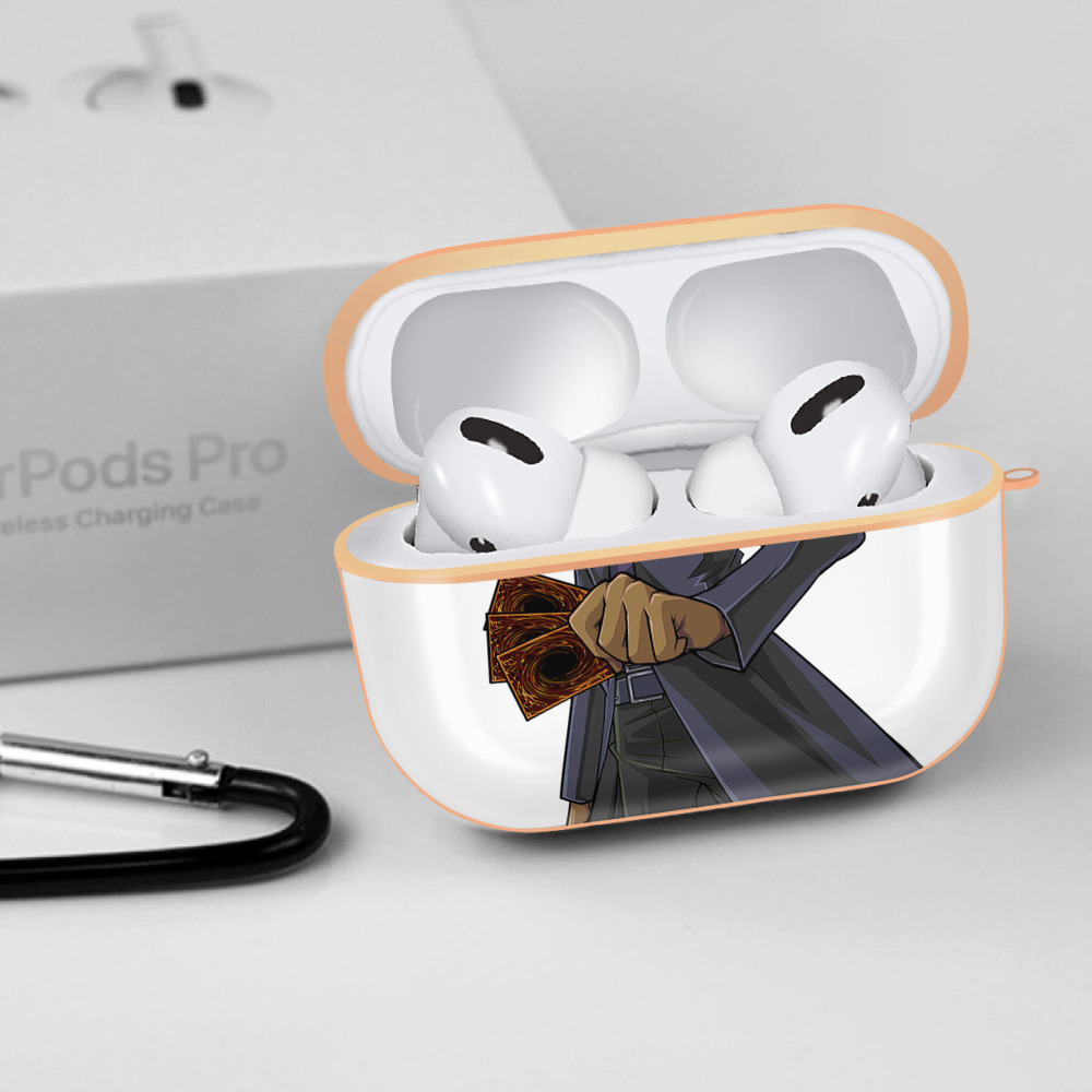 遊☆戯☆王 Yu-Gi-Oh! 【AirPods Pro用】ハードシェル保護ケース｜耐衝撃・防指紋・カラビナ付き商品仕様