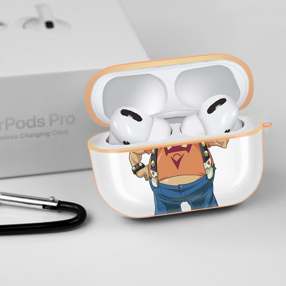 遊☆戯☆王 Yu-Gi-Oh! 【AirPods Pro用】ハードシェル保護ケース｜耐衝撃・防指紋・カラビナ付き商品仕様