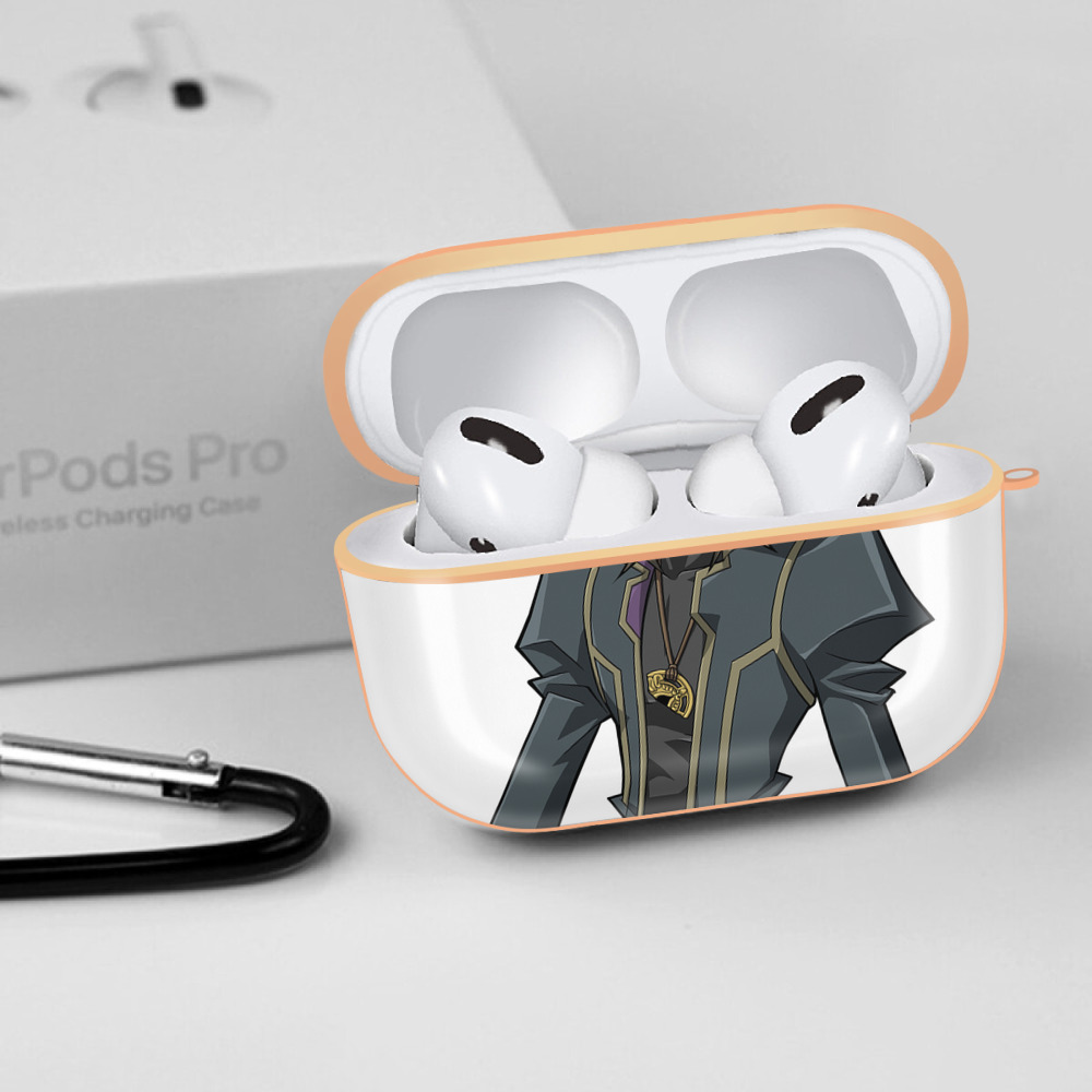 遊☆戯☆王 Yu-Gi-Oh! 【AirPods Pro用】ハードシェル保護ケース｜耐衝撃・防指紋・カラビナ付き商品仕様