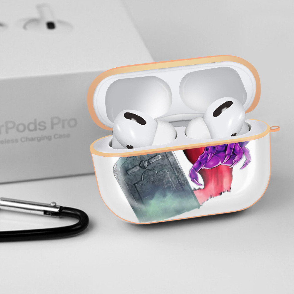 遊☆戯☆王 Yu-Gi-Oh! 【AirPods Pro用】ハードシェル保護ケース｜耐衝撃・防指紋・カラビナ付き商品仕様