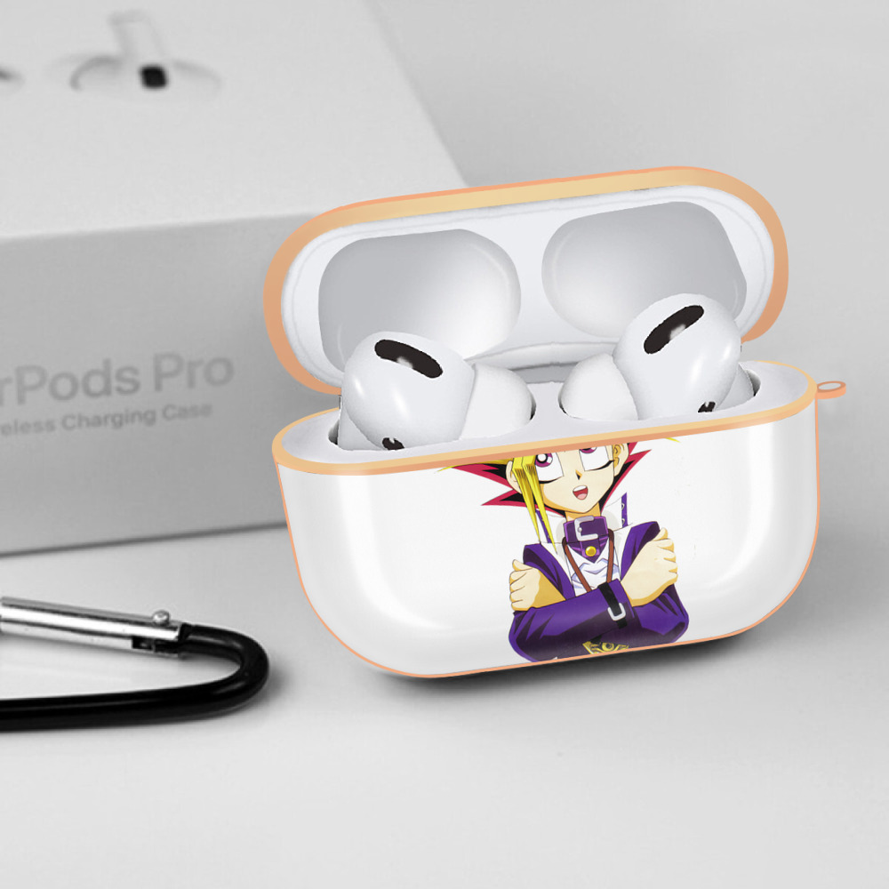遊☆戯☆王 Yu-Gi-Oh! 【AirPods Pro用】ハードシェル保護ケース｜耐衝撃・防指紋・カラビナ付き商品仕様