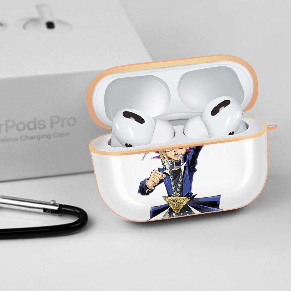 遊☆戯☆王 Yu-Gi-Oh! 【AirPods Pro用】ハードシェル保護ケース｜耐衝撃・防指紋・カラビナ付き商品仕様