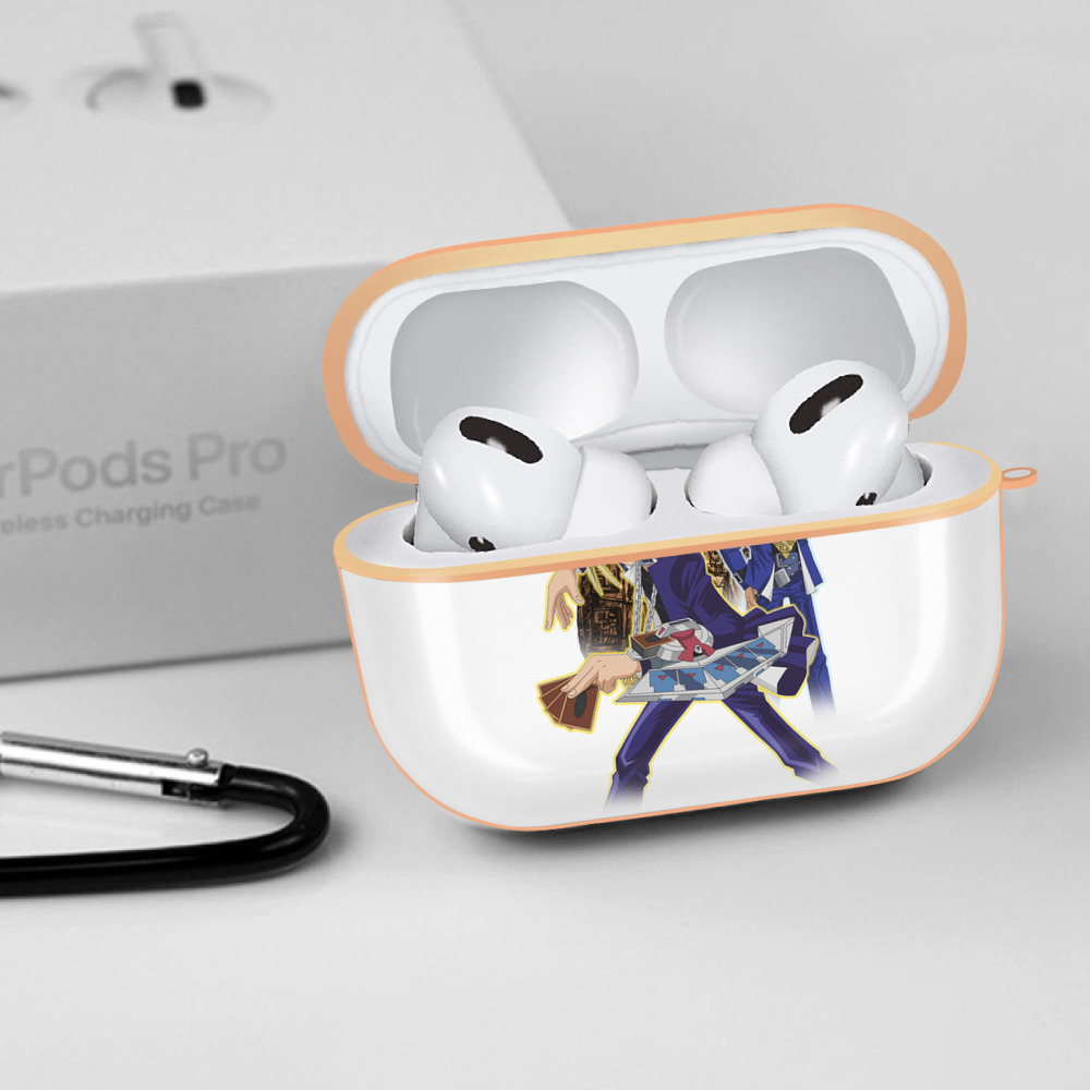 遊☆戯☆王 Yu-Gi-Oh! 【AirPods Pro用】ハードシェル保護ケース｜耐衝撃・防指紋・カラビナ付き商品仕様