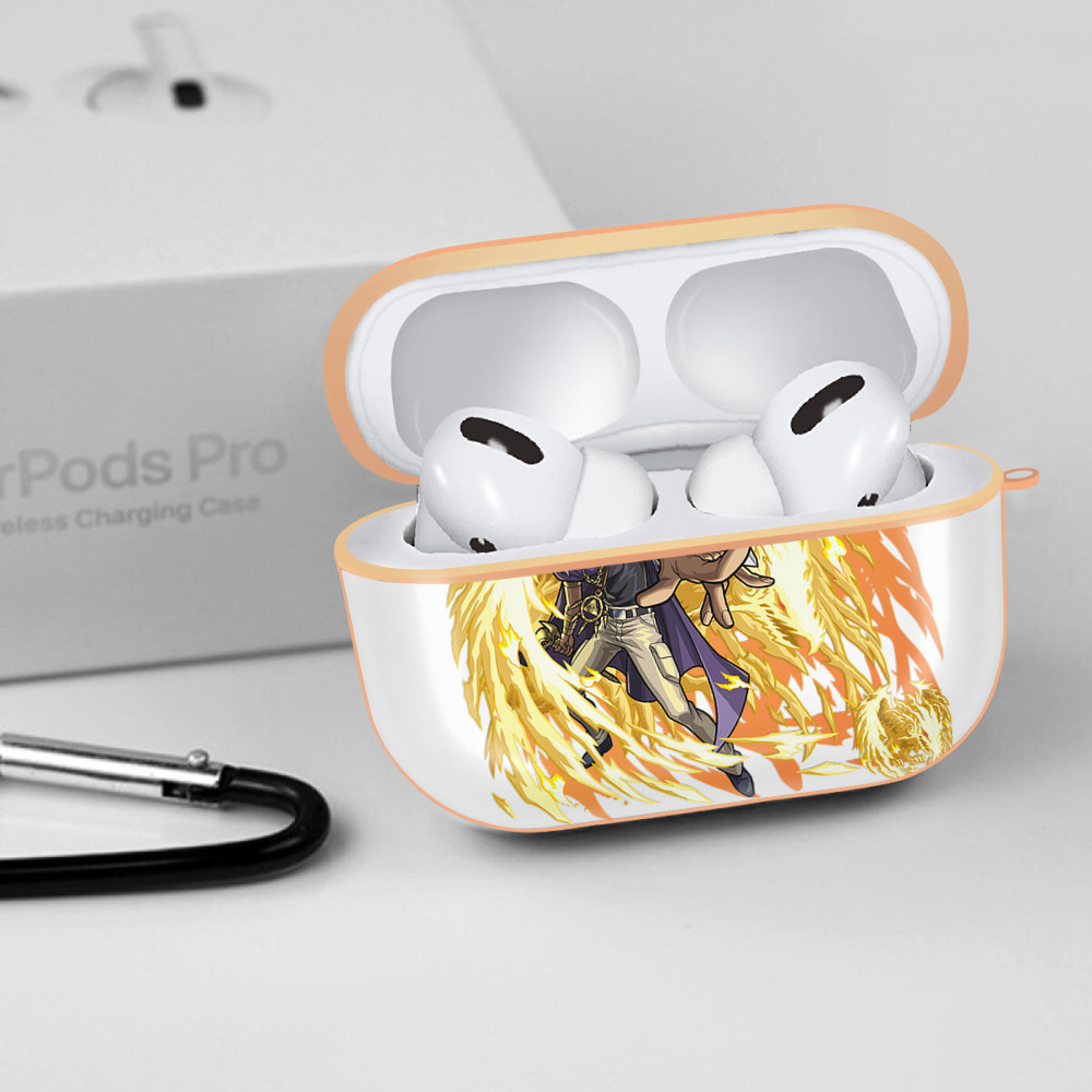 遊☆戯☆王 Yu-Gi-Oh! 【AirPods Pro用】ハードシェル保護ケース｜耐衝撃・防指紋・カラビナ付き商品仕様