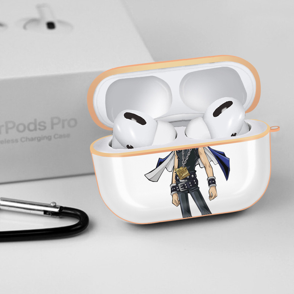 遊☆戯☆王 Yu-Gi-Oh! 【AirPods Pro用】ハードシェル保護ケース｜耐衝撃・防指紋・カラビナ付き商品仕様