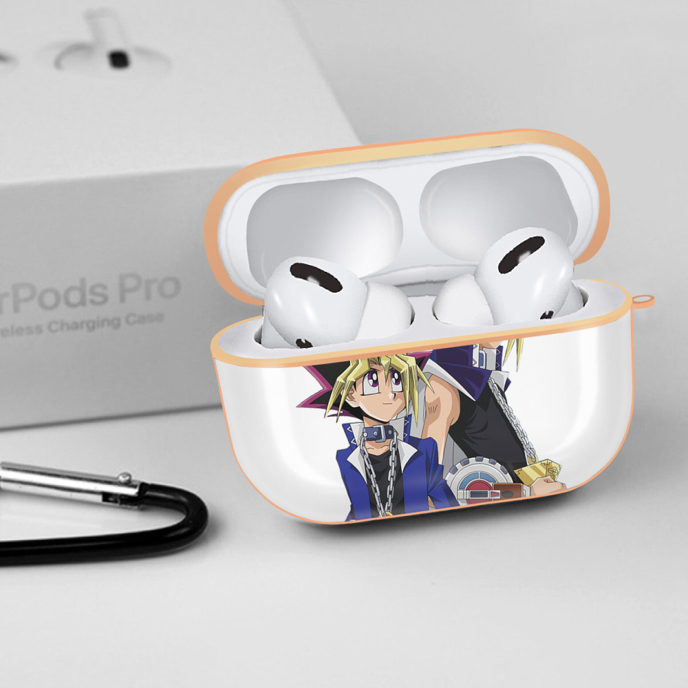 遊☆戯☆王 Yu-Gi-Oh! 【AirPods Pro用】ハードシェル保護ケース｜耐衝撃・防指紋・カラビナ付き商品仕様