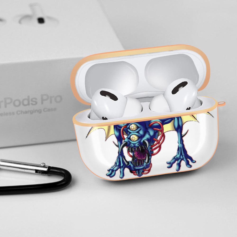 遊☆戯☆王 Yu-Gi-Oh! 【AirPods Pro用】ハードシェル保護ケース｜耐衝撃・防指紋・カラビナ付き商品仕様