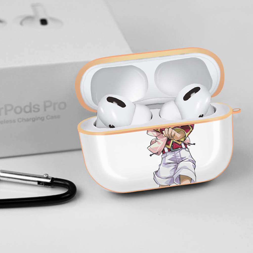 遊☆戯☆王 Yu-Gi-Oh! 【AirPods Pro用】ハードシェル保護ケース｜耐衝撃・防指紋・カラビナ付き商品仕様