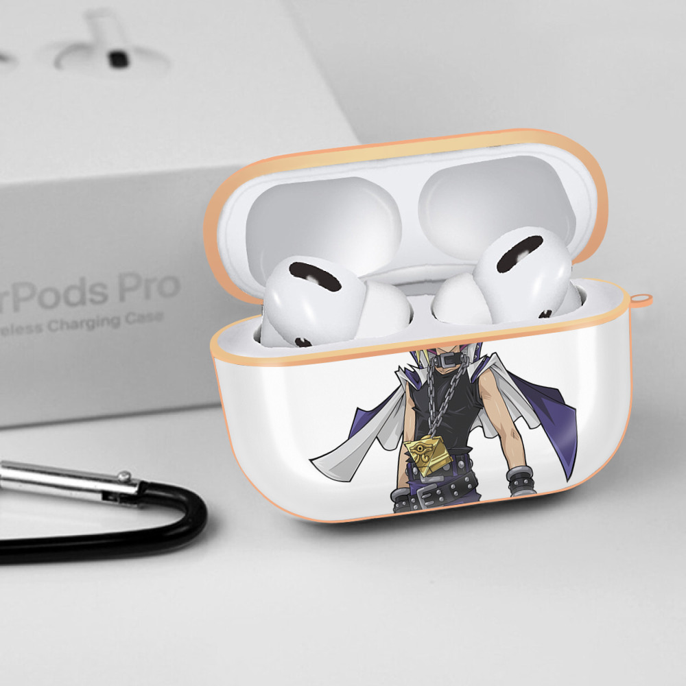 遊☆戯☆王 Yu-Gi-Oh! 【AirPods Pro用】ハードシェル保護ケース｜耐衝撃・防指紋・カラビナ付き商品仕様