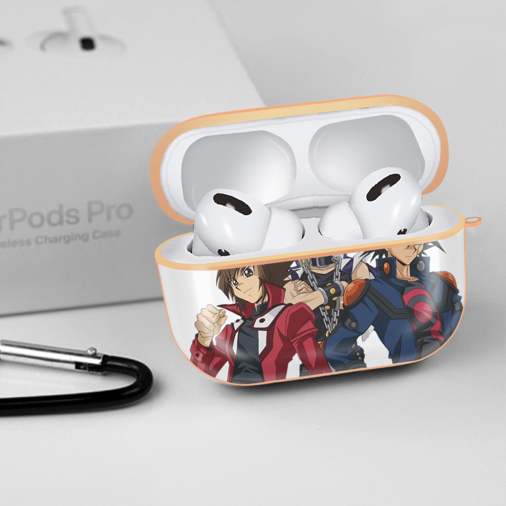 遊☆戯☆王 Yu-Gi-Oh! 【AirPods Pro用】ハードシェル保護ケース｜耐衝撃・防指紋・カラビナ付き商品仕様