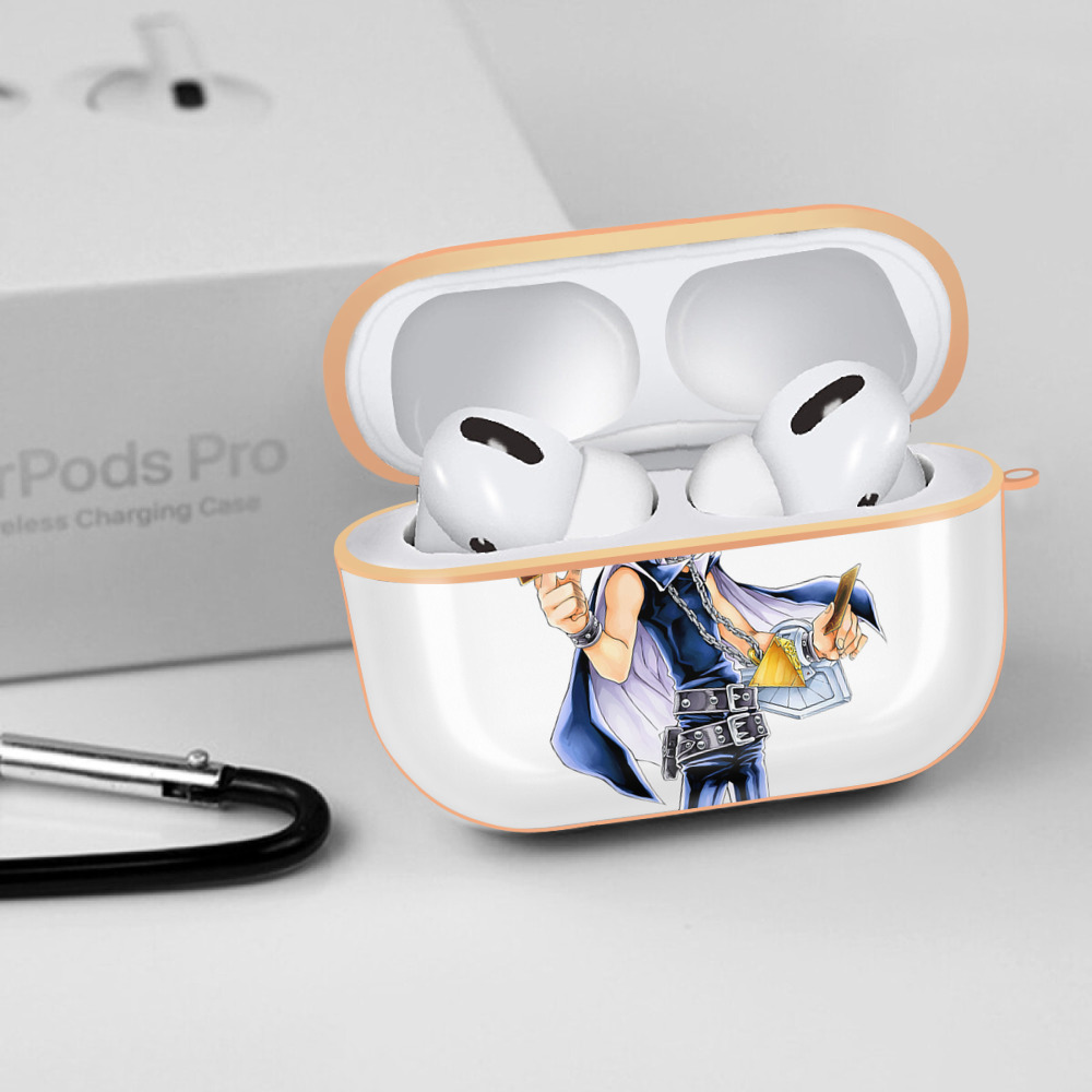 遊☆戯☆王 Yu-Gi-Oh! 【AirPods Pro用】ハードシェル保護ケース｜耐衝撃・防指紋・カラビナ付き商品仕様