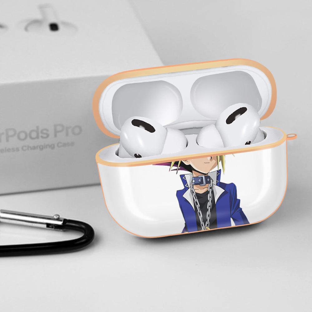 遊☆戯☆王 Yu-Gi-Oh! 【AirPods Pro用】ハードシェル保護ケース｜耐衝撃・防指紋・カラビナ付き商品仕様