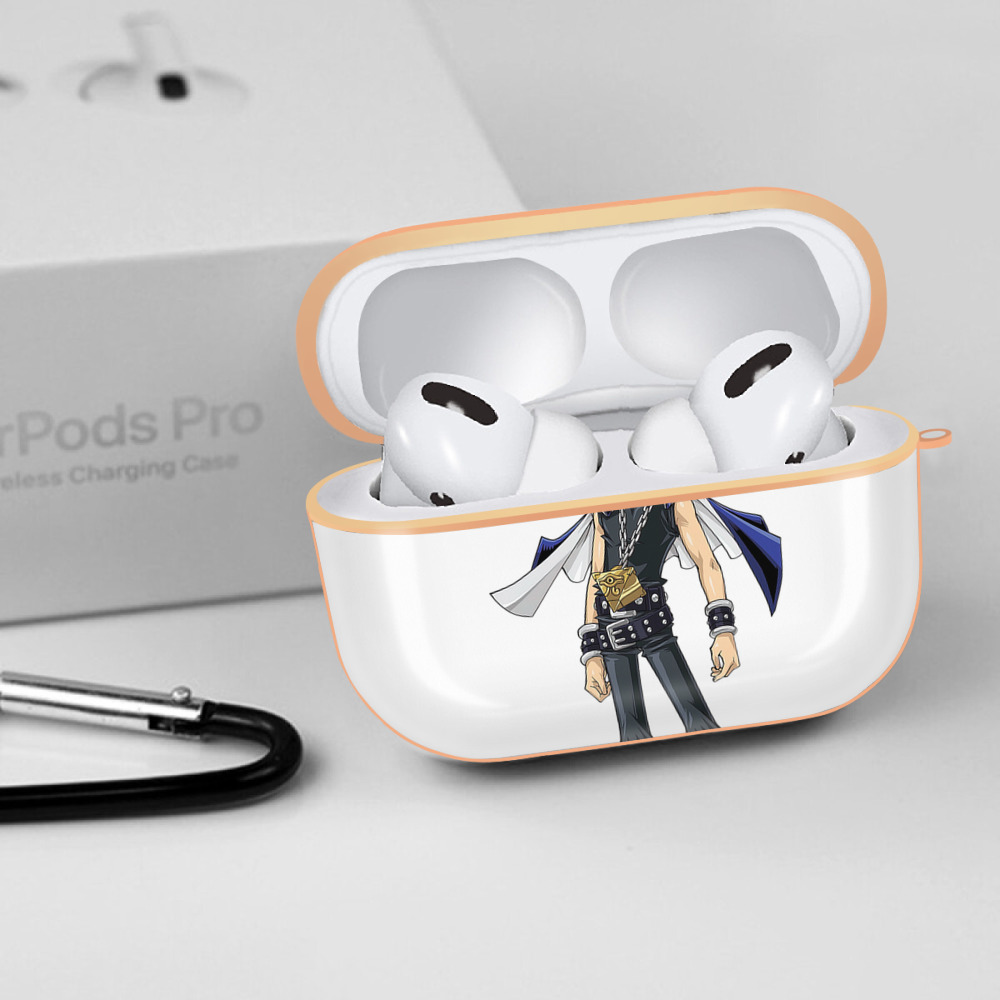 遊☆戯☆王 Yu-Gi-Oh! 【AirPods Pro用】ハードシェル保護ケース｜耐衝撃・防指紋・カラビナ付き商品仕様