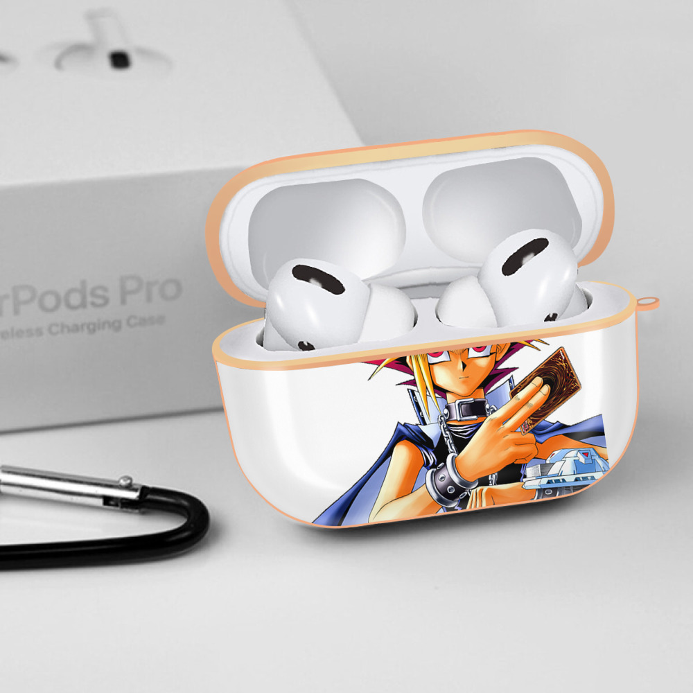 遊☆戯☆王 Yu-Gi-Oh! 【AirPods Pro用】ハードシェル保護ケース｜耐衝撃・防指紋・カラビナ付き商品仕様