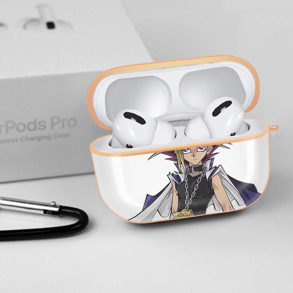 遊☆戯☆王 Yu-Gi-Oh! 【AirPods Pro用】ハードシェル保護ケース｜耐衝撃・防指紋・カラビナ付き商品仕様