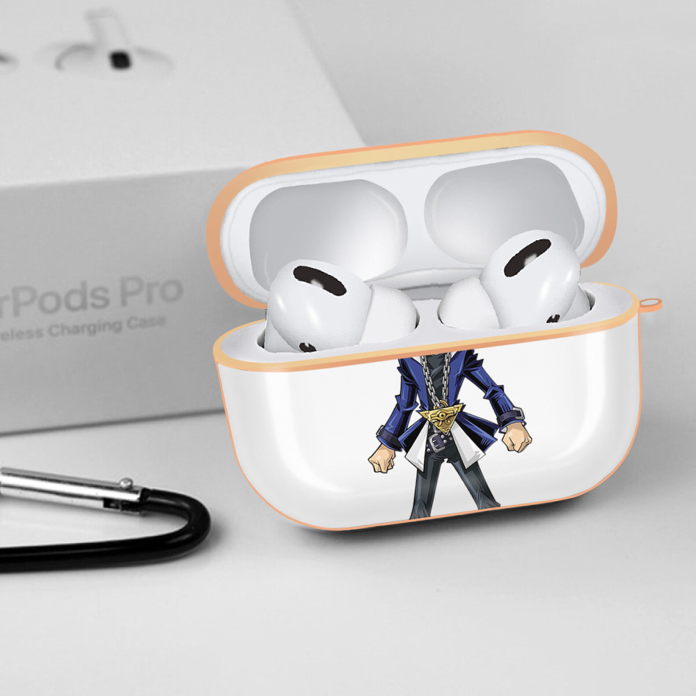 遊☆戯☆王 Yu-Gi-Oh! 【AirPods Pro用】ハードシェル保護ケース｜耐衝撃・防指紋・カラビナ付き商品仕様