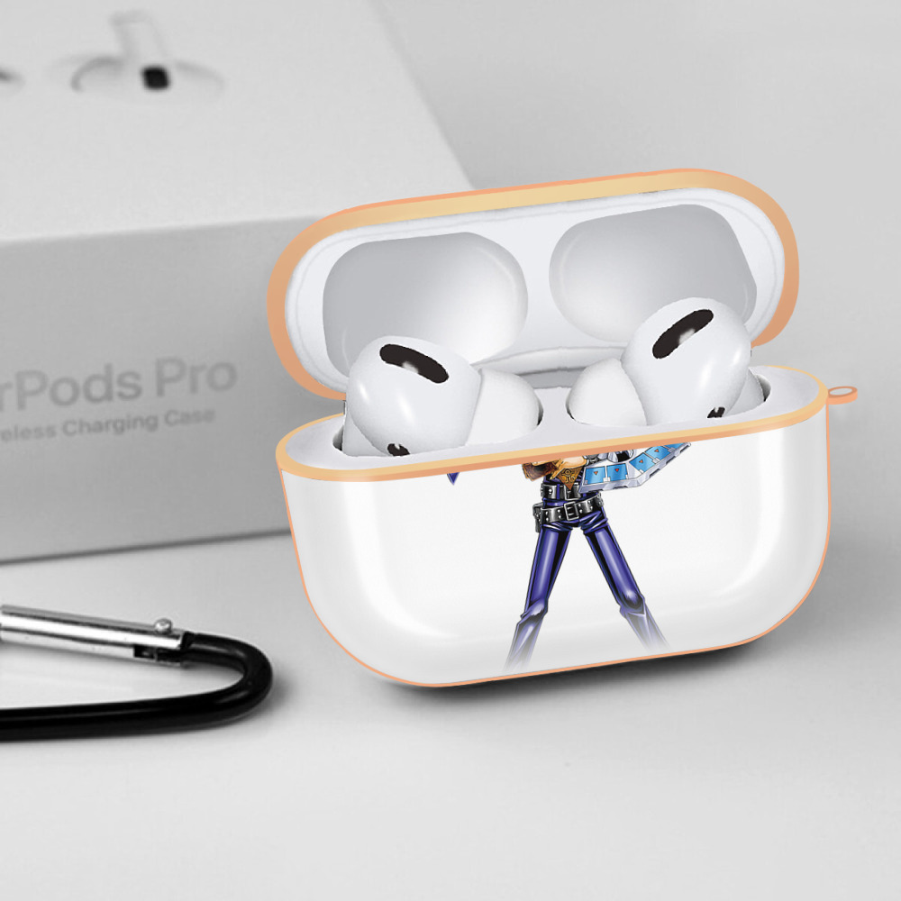 遊☆戯☆王 Yu-Gi-Oh! 【AirPods Pro用】ハードシェル保護ケース｜耐衝撃・防指紋・カラビナ付き商品仕様