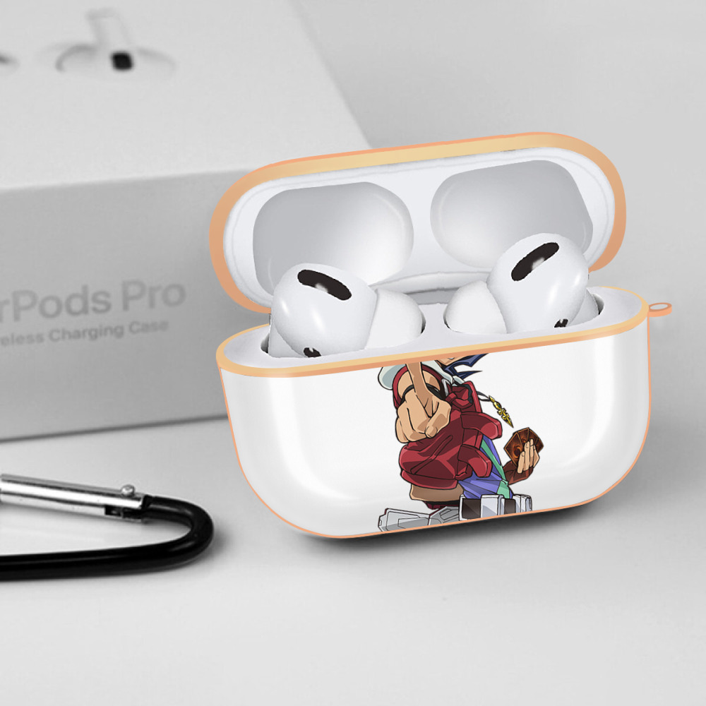遊☆戯☆王 Yu-Gi-Oh! 【AirPods Pro用】ハードシェル保護ケース｜耐衝撃・防指紋・カラビナ付き商品仕様