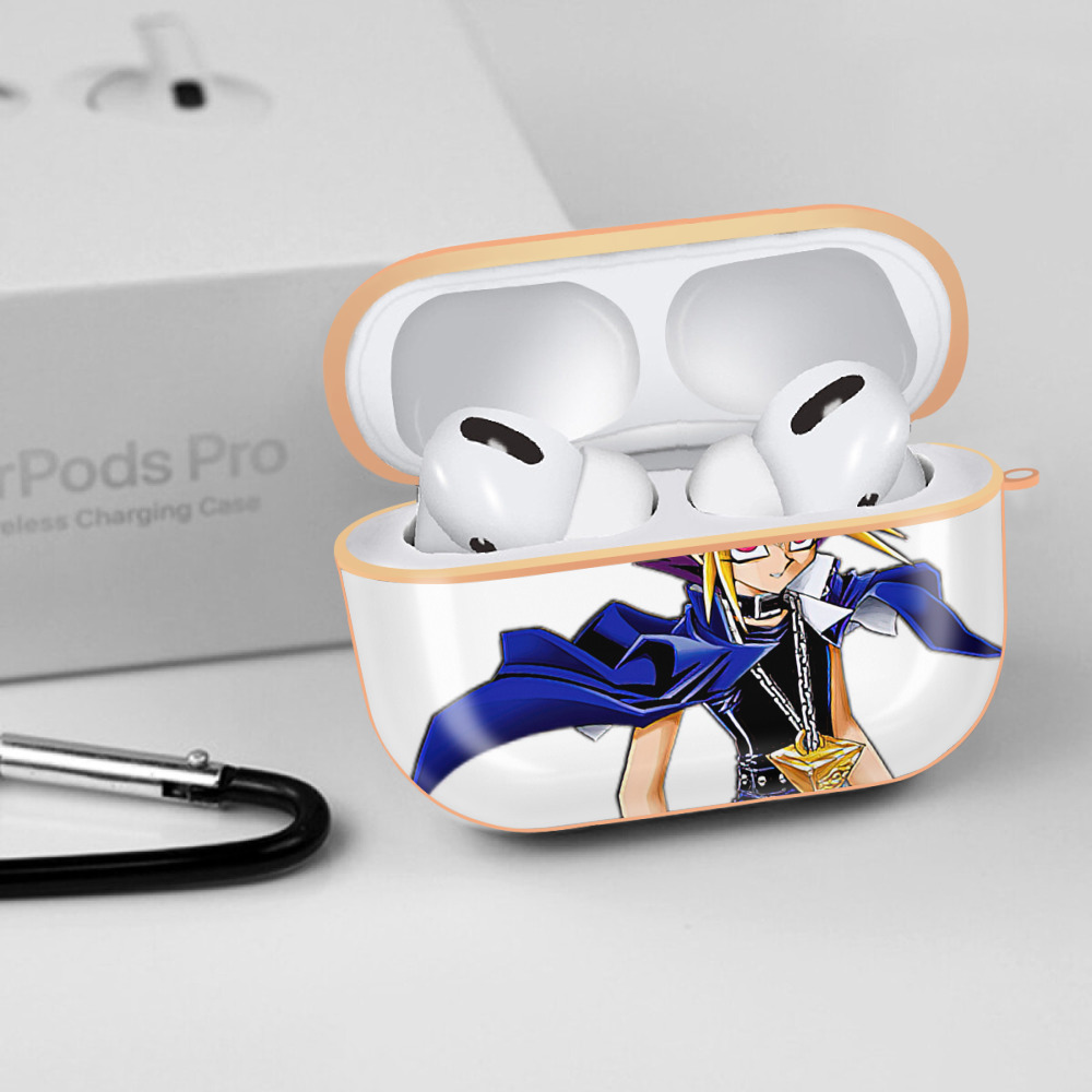 遊☆戯☆王 Yu-Gi-Oh! 【AirPods Pro用】ハードシェル保護ケース｜耐衝撃・防指紋・カラビナ付き商品仕様