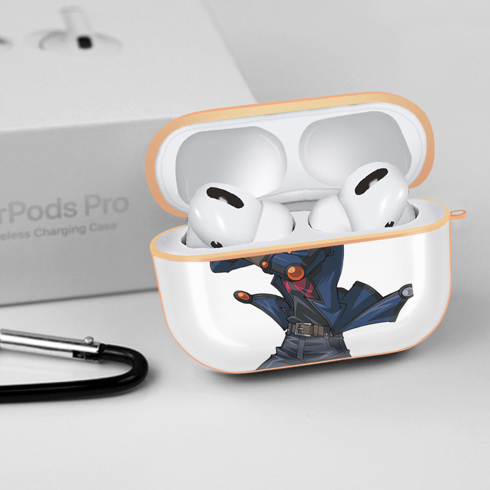 遊☆戯☆王 Yu-Gi-Oh! 【AirPods Pro用】ハードシェル保護ケース｜耐衝撃・防指紋・カラビナ付き商品仕様