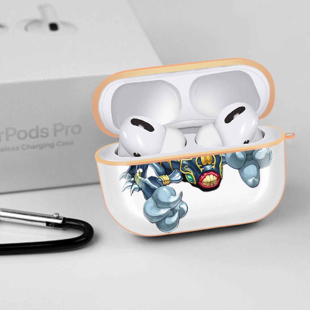 遊☆戯☆王 Yu-Gi-Oh! 【AirPods Pro用】ハードシェル保護ケース｜耐衝撃・防指紋・カラビナ付き商品仕様