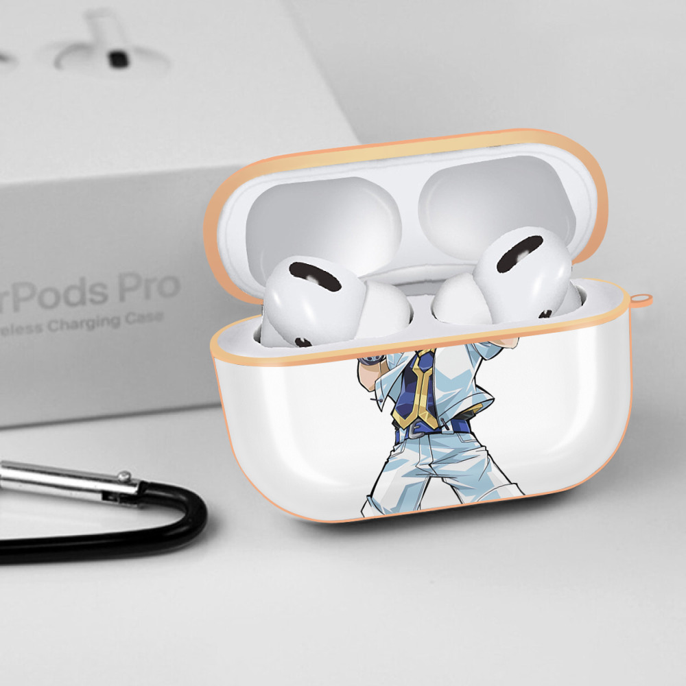 遊☆戯☆王 Yu-Gi-Oh! 【AirPods Pro用】ハードシェル保護ケース｜耐衝撃・防指紋・カラビナ付き商品仕様