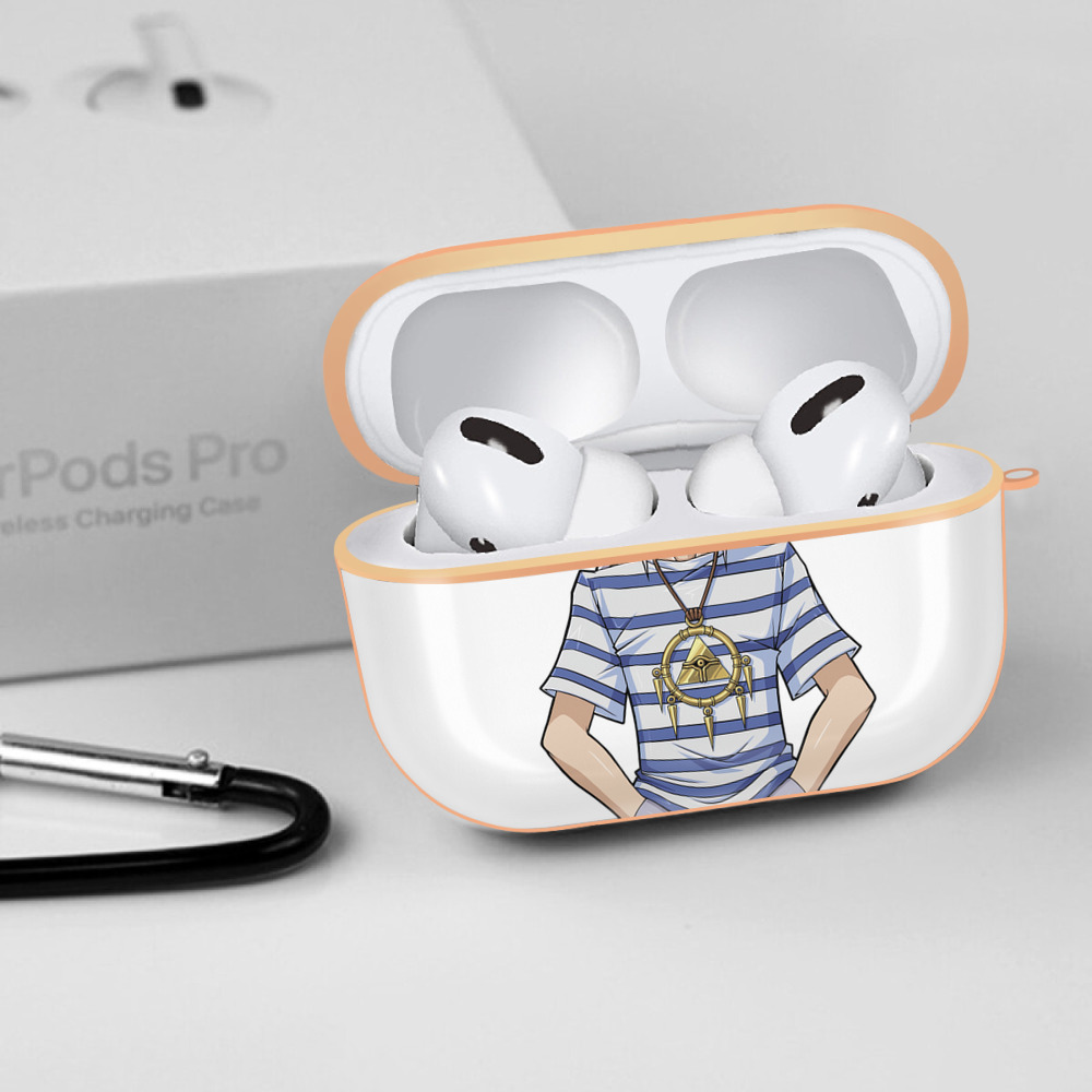 遊☆戯☆王 Yu-Gi-Oh! 【AirPods Pro用】ハードシェル保護ケース｜耐衝撃・防指紋・カラビナ付き商品仕様