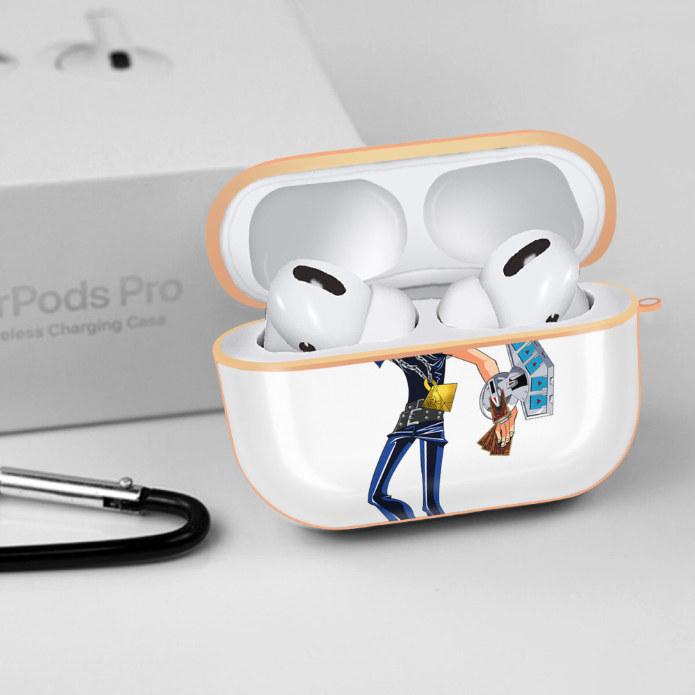 遊☆戯☆王 Yu-Gi-Oh! 【AirPods Pro用】ハードシェル保護ケース｜耐衝撃・防指紋・カラビナ付き商品仕様