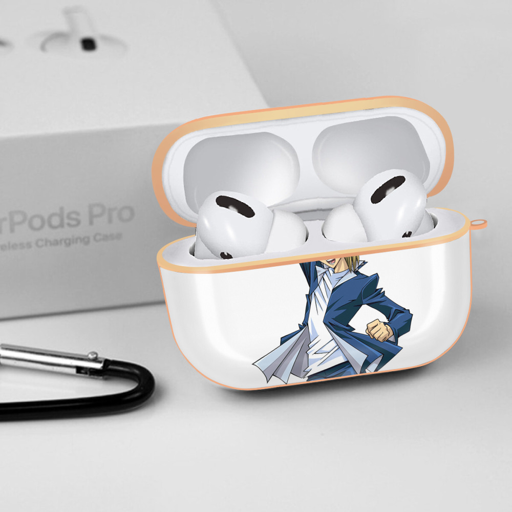 遊☆戯☆王 Yu-Gi-Oh! 【AirPods Pro用】ハードシェル保護ケース｜耐衝撃・防指紋・カラビナ付き商品仕様